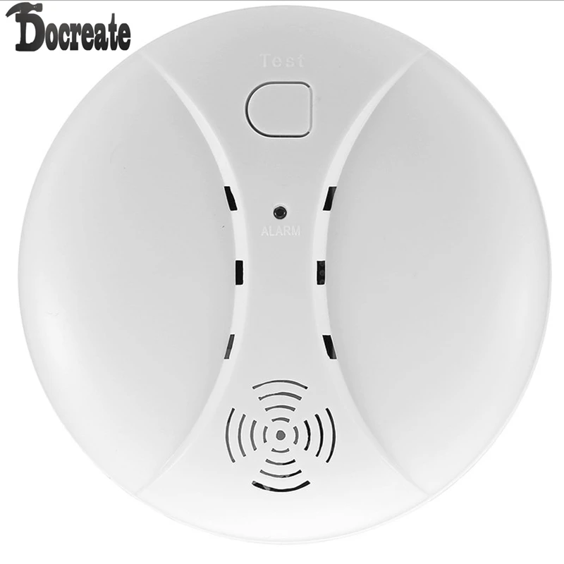 

Smart 433MHz Wireless Smoke Detector Fire Alarm Sensor for Home Security Guarding Alarm Systems