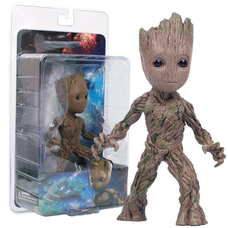 

Baby Groot Action Figure Toy PVC Guardians of the Galaxy Boy Gift Tree Man Movie Hero Model Doll Best Gift Home Office Decor