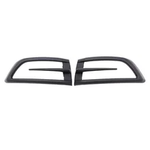 Di rotazione Copertura Della Lampada ABS Nero Opaco Esterno Luce Specchietto Laterale Della Copertura Per Ford Ranger 2012-2019 T6 T7 T8 accessori Per auto 4×4 Parti