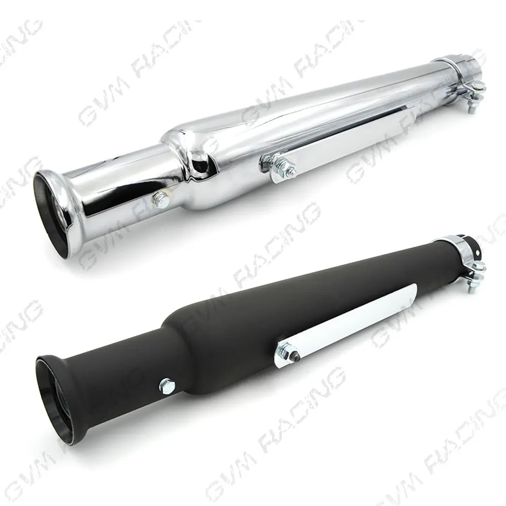 

Vintage Classic Cocktail Shaker/Tulip-end Motorcycle Muffler Exhaust Pipe for Harley 883 YAMAHA SR400 HONDA CB400 KAWASAKI 551