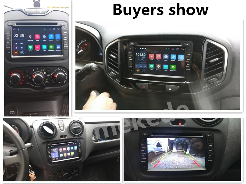 Clearance free shipping Quad Core Pure Android car dvd GPS Navigation Radio For Renault Dacia  Duster Logan Sandero Lada Xray wifi BT+MAP 1