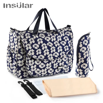 

Maternity Bag Baby Mummy Waterproof Diaper Bags Multi-function Mother Shoulder Nappy Bag Large Stroller Bag for Baby Changing