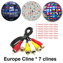 Cccam 7 Clines for Satellite Receiver 1 Year CCcam Server for Spain UK Portugal Poland Germany Italy Europe/CCCam Panel