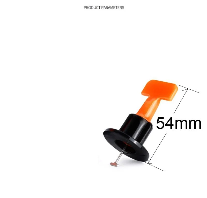 

50sets T-needle type tile leveling system with one wrench