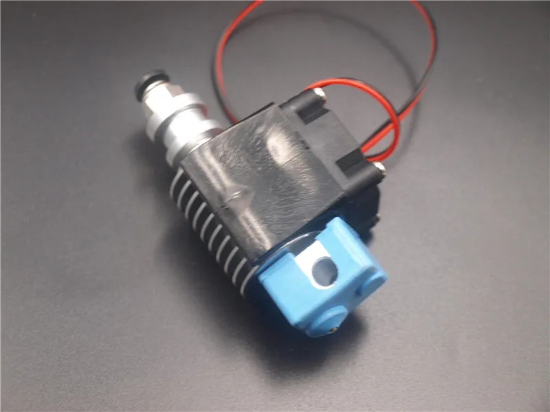 Металлический j head hotend V5 bowden комплект 1 75/3 мм с трубкой из ПТФЭ 12/24 в для 3D принтера