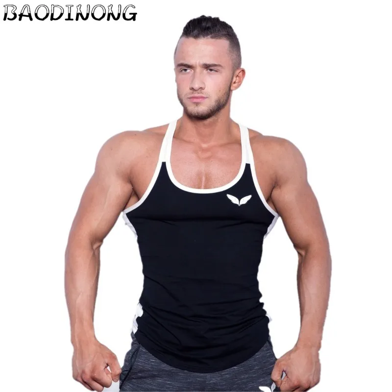 BAODINING 2018 Men�s Body Slimming Compression Sleeveless