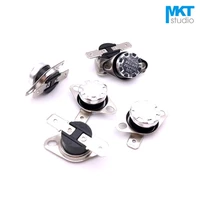 10 шт. KSD301 60/65/70/80/85/90/95/100/110/120 градусов нормально закрытый Температура обнаружить переключатель (TDS), Би-металлическая полоска Термостат - изображение