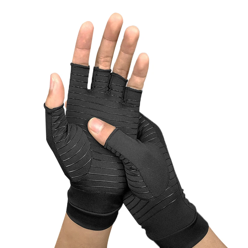

Copper Compression Arthritis Gloves Carpal Tunnel,Computer Typing, and Everyday Support for Hands Health Wristband for Women Men