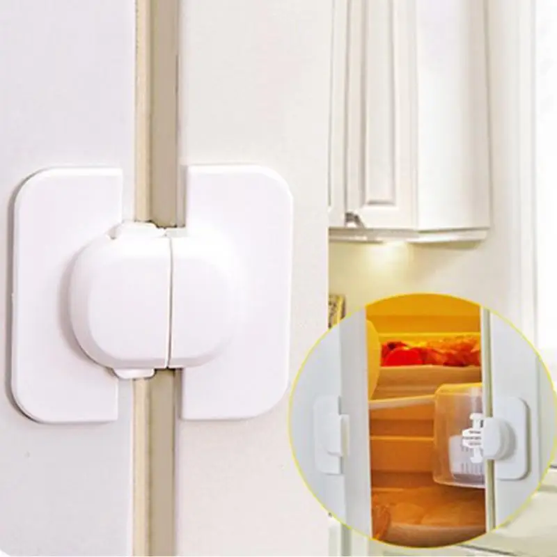 

Multi-function safety lock security Child Infant Baby Kids Fridge Drawer Door Cabinet Cupboard Security Toddler Safety Locks