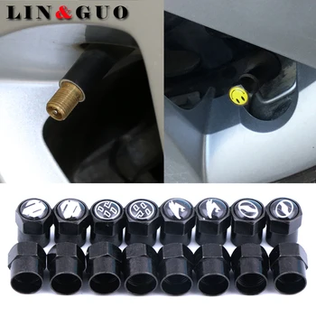 

4Pcs/Set Car motorcycle Wheel Tyre Air Valve Caps Case for Toyota 86 alphard harrier vellfire car accessories