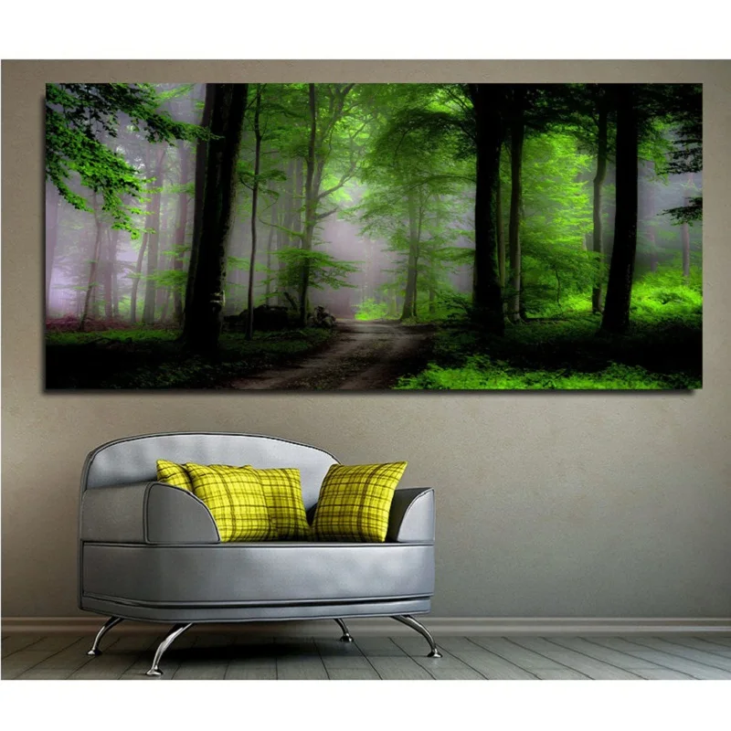 

5d diy diamond embroidery dark forest pictures home decor full Resin round rhinestone scenic Diamond painting cross stich