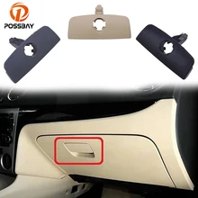 Cubierta de la guantera del coche POSSBAY tapa de la tapa del agujero de la cerradura para VW Passat B5 cubiertas de estilo del coche negro/gris/Beige