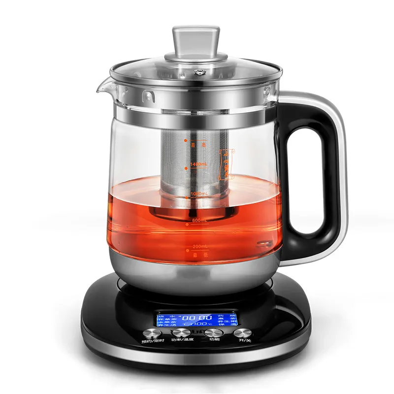 Electric kettle Health pot full automatic multi function liquid crystal thickened glass tea