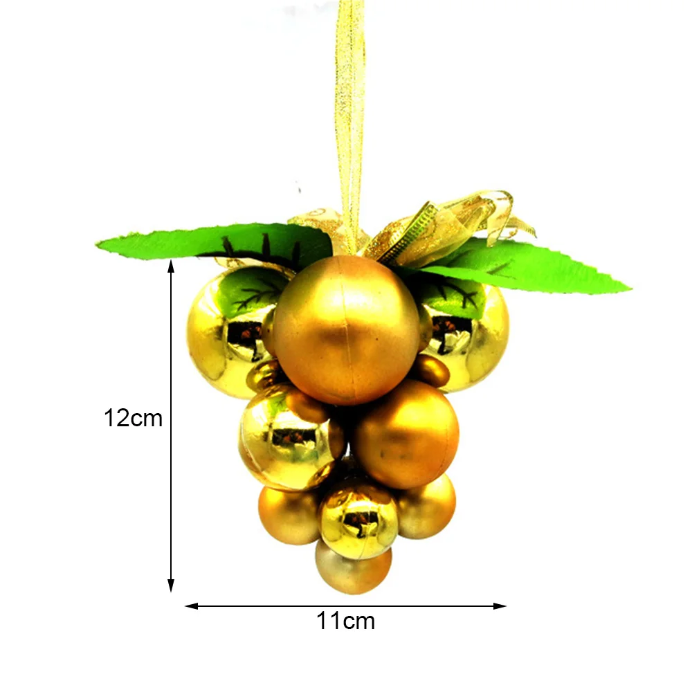 Новая Рождественская елка кулон шар гроздь винограда орнамент домашнее праздничное украшение Рождественские принадлежности безделушки Рождество