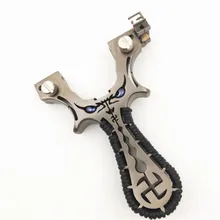 TC21 Titanium Alloy Slingshot Catapult Outdoor Hunting Shooting Sling shot with Powerful Flat Rubber Band Precision Sling shot TC21 Titanium Alloy Slingshot Catapult Outdoor Hunting Shooting Sling shot with Powerful Flat Rubber Band Precision Sling shot