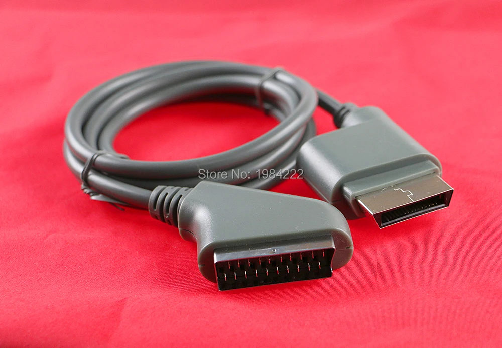 OCGAME di Alta qualità 1.8 M 6ft Scart RGB HD TV Audio Video cavo AV per xbox 360 XBOX 360