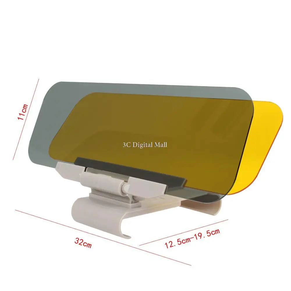 Автомобиль День ночного видения очки зеркало антибликовые очки солнцезащитный козырек