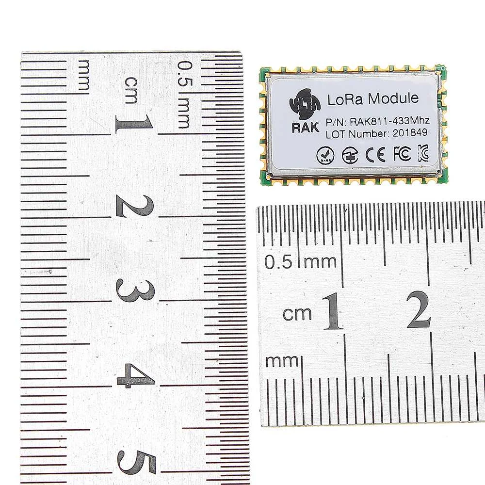 LEORY RAK811 LoRa модуль 433 МГц SX1276 беспроводной связи расширение спектра Wi-Fi 3000 метров поддержка протокол LoRaWAN