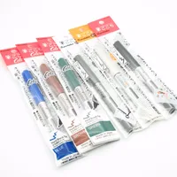 Kuretake FUDEGOKOCHI Hard Brush Tip Pens Sign Pen Calligraphy Brush Pen Japan 1