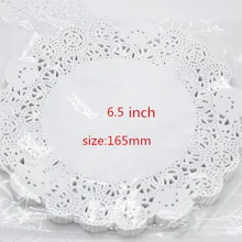 6.5 дюймов торт doyleys столовых нефти поглощающих лист бумаги салфетка пекарня пакет украшения поставки сувениры