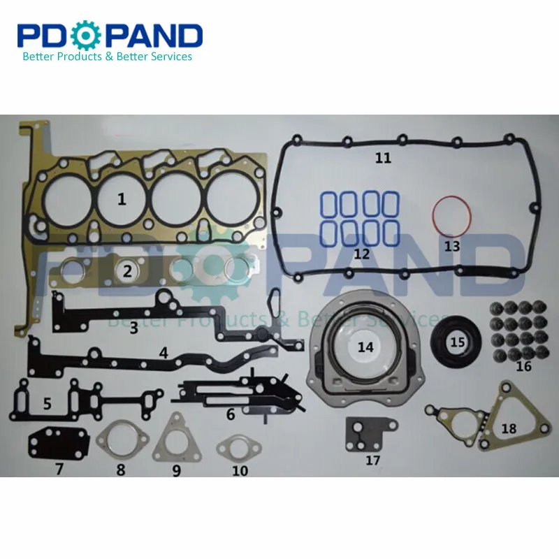 FORD RANGER GASKET SET 2.2_