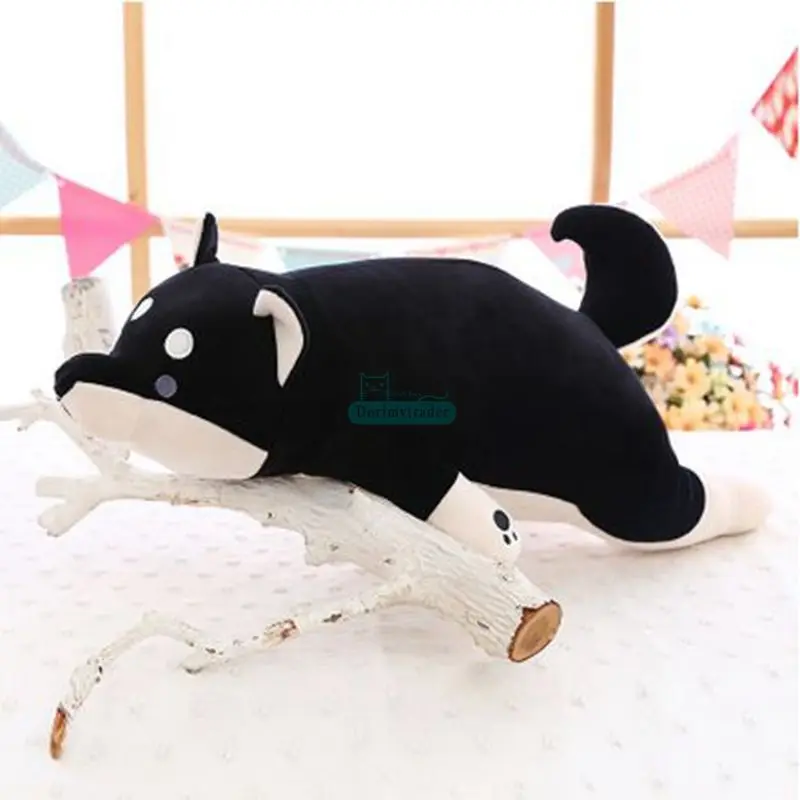 Dorimytrader New Pop 100cm  Big Soft Animal Akita Plush Toy Pillow 39inches Stuffed Cartoon Anime Shiba Inu Dog Doll Great Gift DY61612 (18)_1