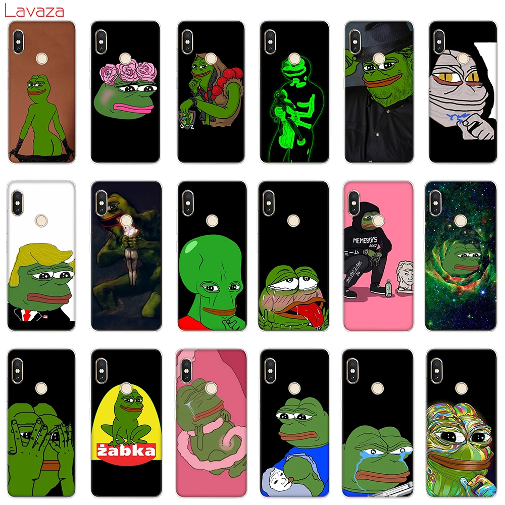 Жесткий чехол для телефона Lavaza Pepe the Frog collage Xiaomi Redmi 5A 5 Plus 6 Pro 6A Note 7 | Мобильные