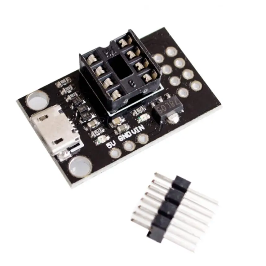 Подключаемая макетная плата для ATtiny13A/ATtiny25/ATtiny45/ATtiny85 редактор программирования