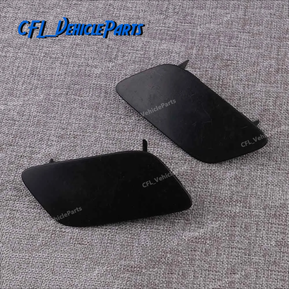 

Pair Left+Right Unpainted Front Bumper Tow Hook Eye Cover 8U0955275 8U0955276 For Audi Q3 2012 2013 2014 2015 2016