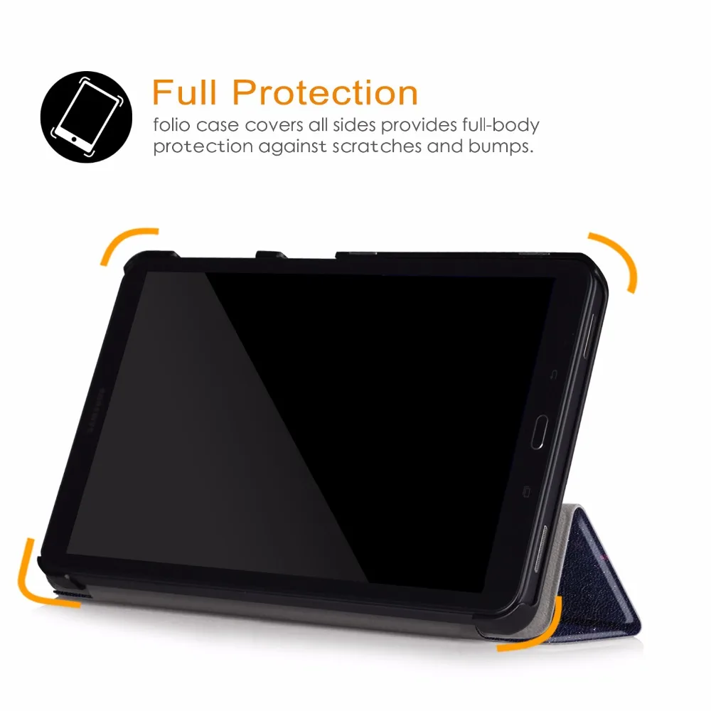 Тонкий магнитный складной чехол для Samsung Galaxy Tab A6 10 1 2016 1|for samsung galaxy tab|case for tabtab cases |