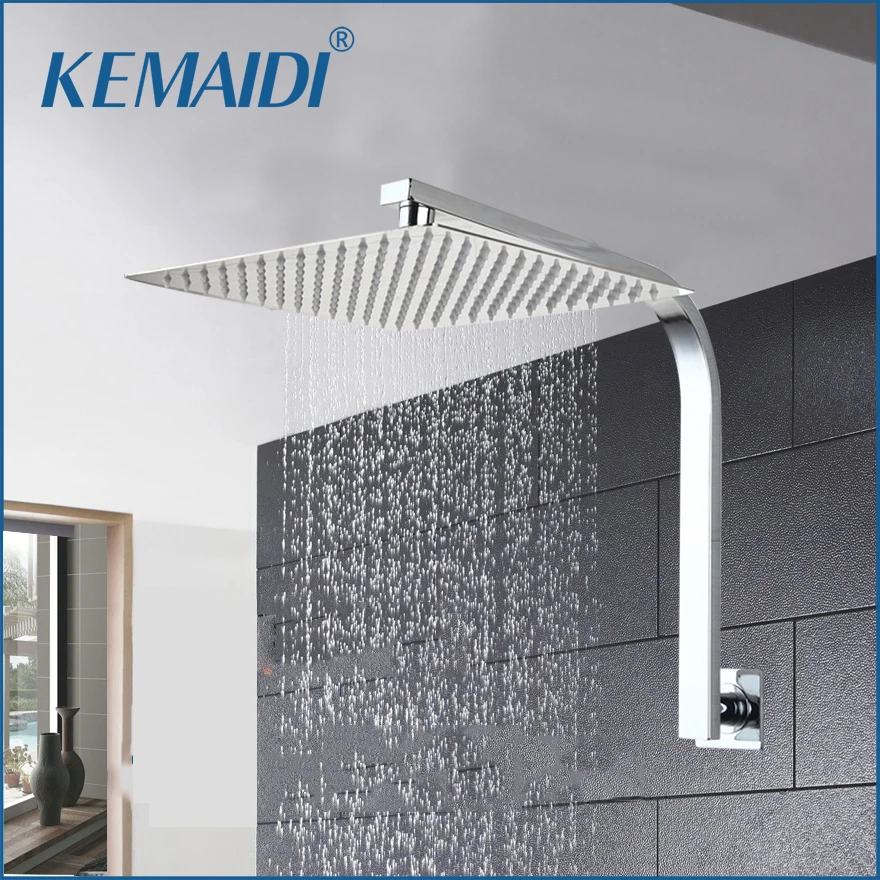 Buy KEMAIDI Bathroom shower Head Gooseneck Square