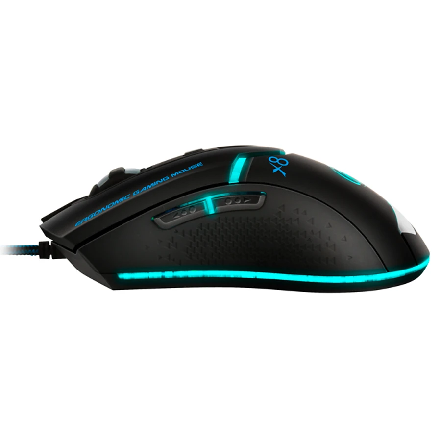  iMice X8 Wired Gaming Mouse 6 Buttons 1200/1600/2400/3200DPI Optical USB Computer Mouse Gamer for P
