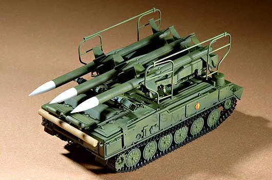 1/35 Российской ПВО ракетная сборка Сэм 6 модель военного танка 00361