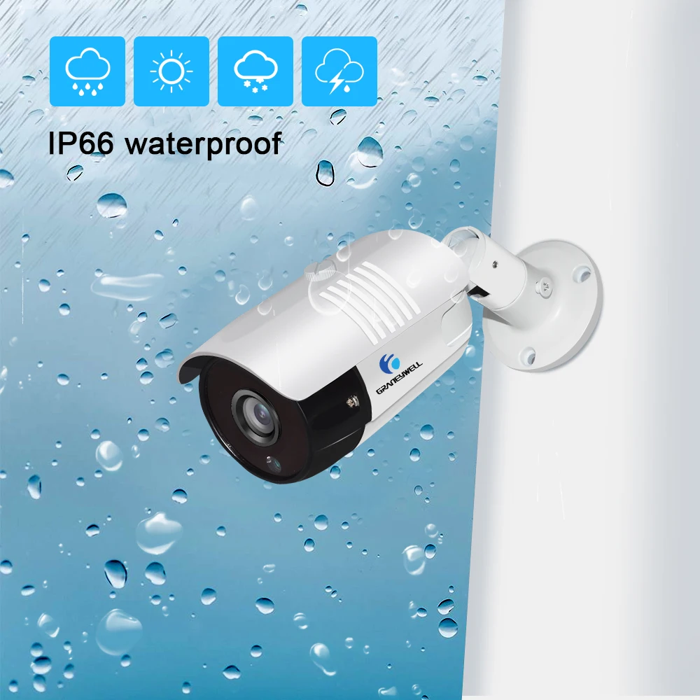 GRANEYWELL AHD 1080P CCTV камера HD ночное видение охранная домашняя водонепроницаемая пуля