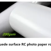 Г 200 г Премиум 260gsm цифровая струйная печать замши RC фотобумага с пигментным красителем принтера