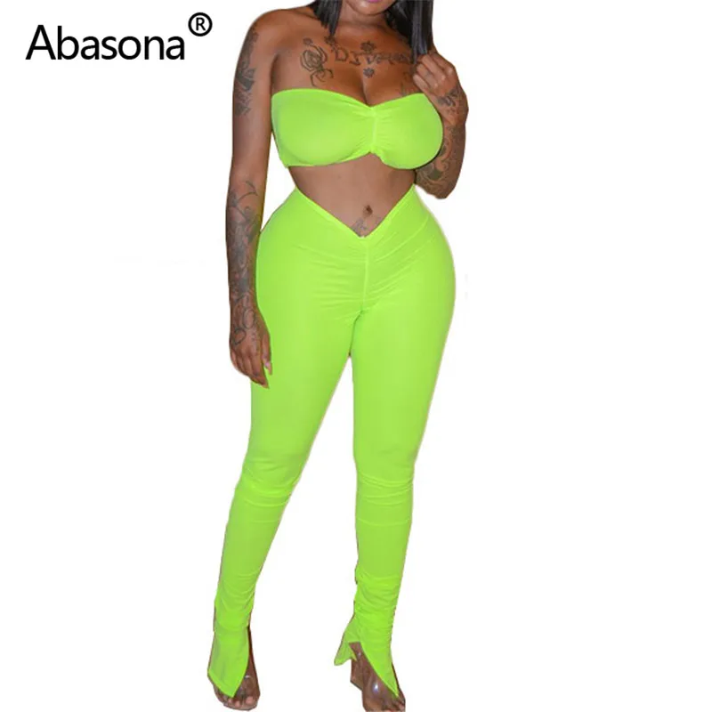 Abasona Новое цельное платье без рукавов платье без бретелек футболка с короткими рукавами-увеличилось штаны с эластичной резинкой на талии;