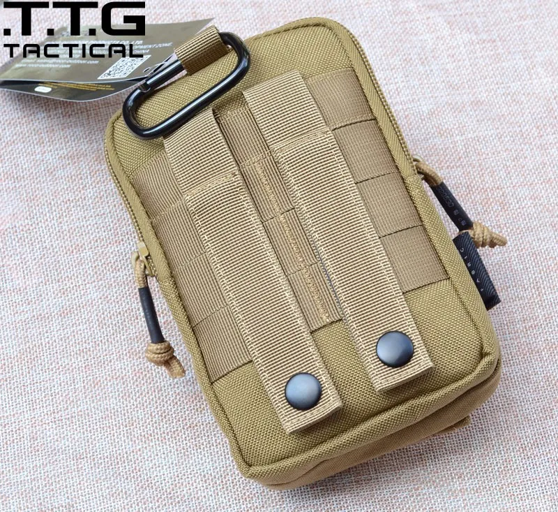 Компактный тактический Чехол Molle EDC для гаджета, поясная сумка с держателем для мобильного телефона для Iphone 6 Plus, 1000D нейлон