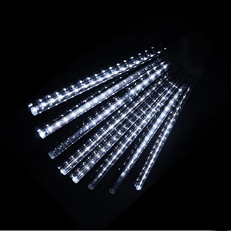 10 компл. светодиодный свет Метеор 30 см 160-LED Гирлянды светодиодные фонари (AC110-220V)