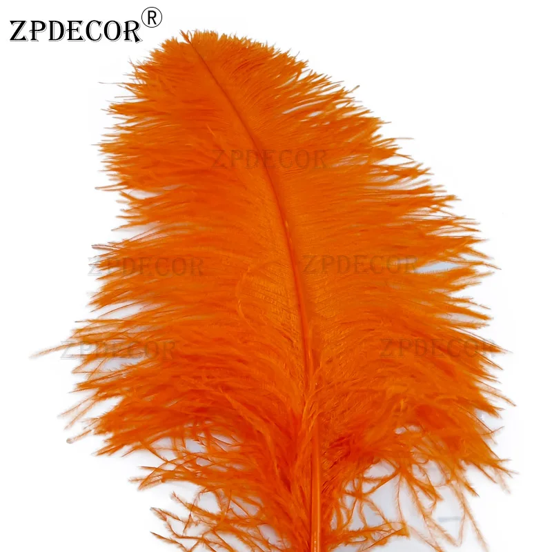 Zpdecor 55-60 см белые перья для поделок