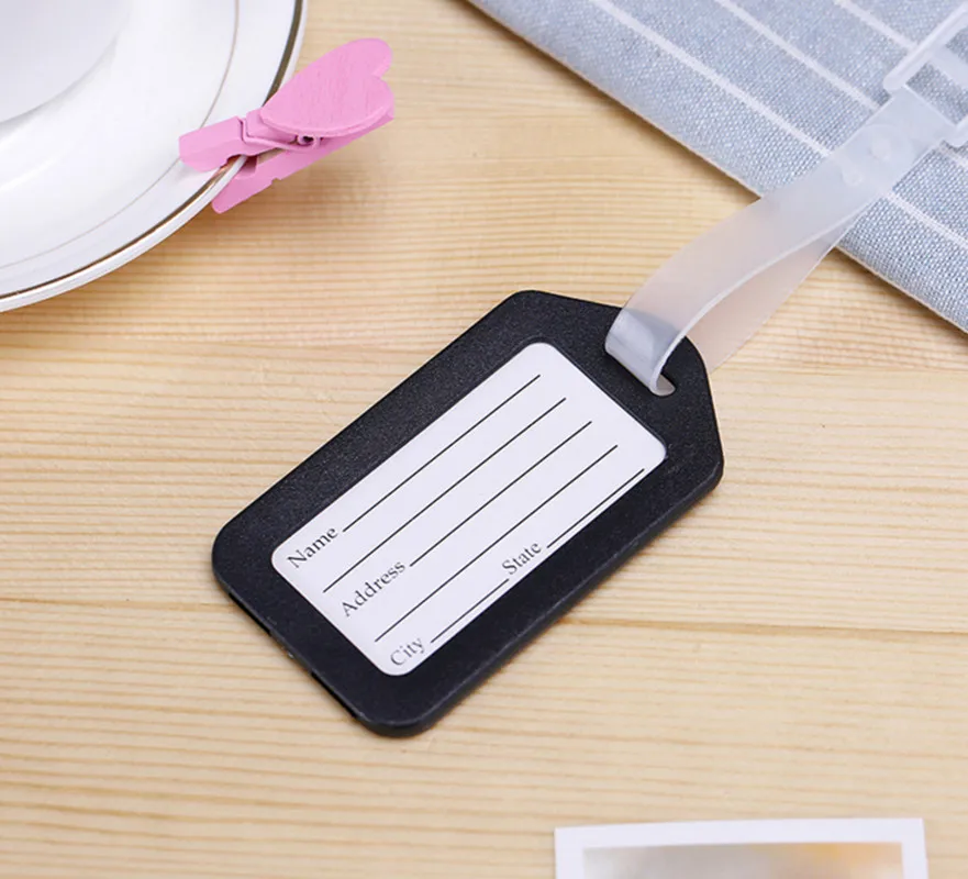 2PCS/Lot Travel Accessories Luggage Tag Suitcase ID Address Holder Baggage Boarding Tags Portable Label High Quality Wholesale 2PCS/Lot Travel Accessories Luggage Tag Suitcase ID Address Holder Baggage Boarding Tags Portable Label High Quality Wholesale