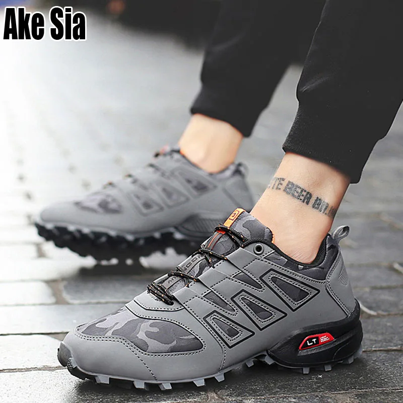

Ake Sia Outdoor Overland Plus Size Male Men's Fashion Casual Hombre Walking Travels Striding Zapatillas Flat Footwear Shoes A206