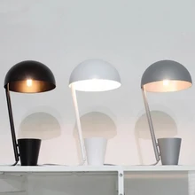 X Nordic современный минималистский творческая личность Гостиная Спальня прикроватная настольная лампа Железный осветительная система на головном уборе W20* H40* D12cm