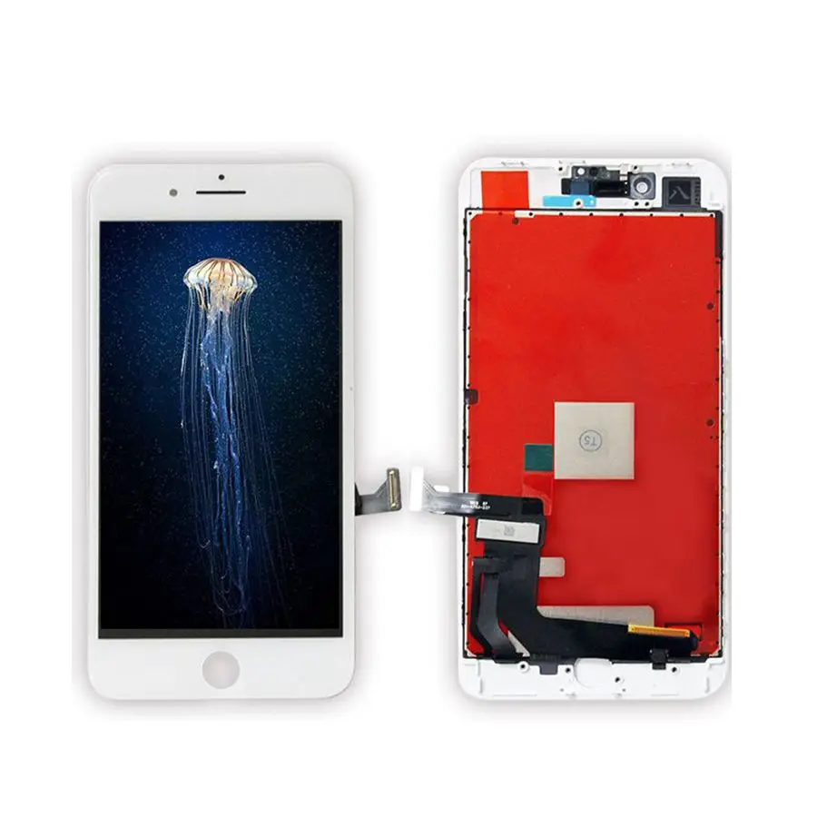 Цена AAAAA font b lcd b font сенсорный экран дигитайзер для iPhone 8 Plus 5,5 ЖК дисплей для iPhone 8 Plus A1864 A1897 A1898 ЖК экран в сборе + подарок