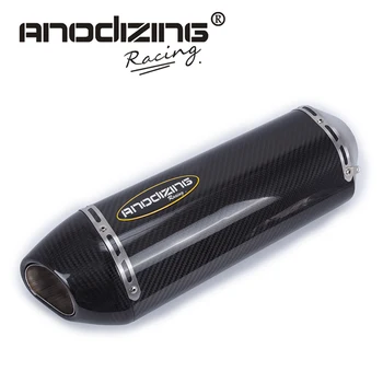 

Universal Carbon fiber 51mm motorcycle Exhaust Muffler without DB-KILLER for HONDA CBR650F