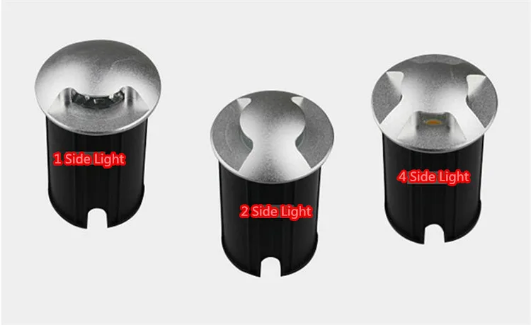 Iluminação para Jardim Deck ao ar Livre à Prova Quintal Passo Escadas Piso Água Led Inground Recesso Lâmpadas 3 w Levou Holofotes Subterrâneo d' 4 Cheap Lâmpadas subterrâneas