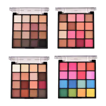 

16 Colors Eye Shadow Palette Matte Pigmented Eye Shadow Powder Nude Makeup Palette Cosmetics Women Waterproof Powder Shimmer