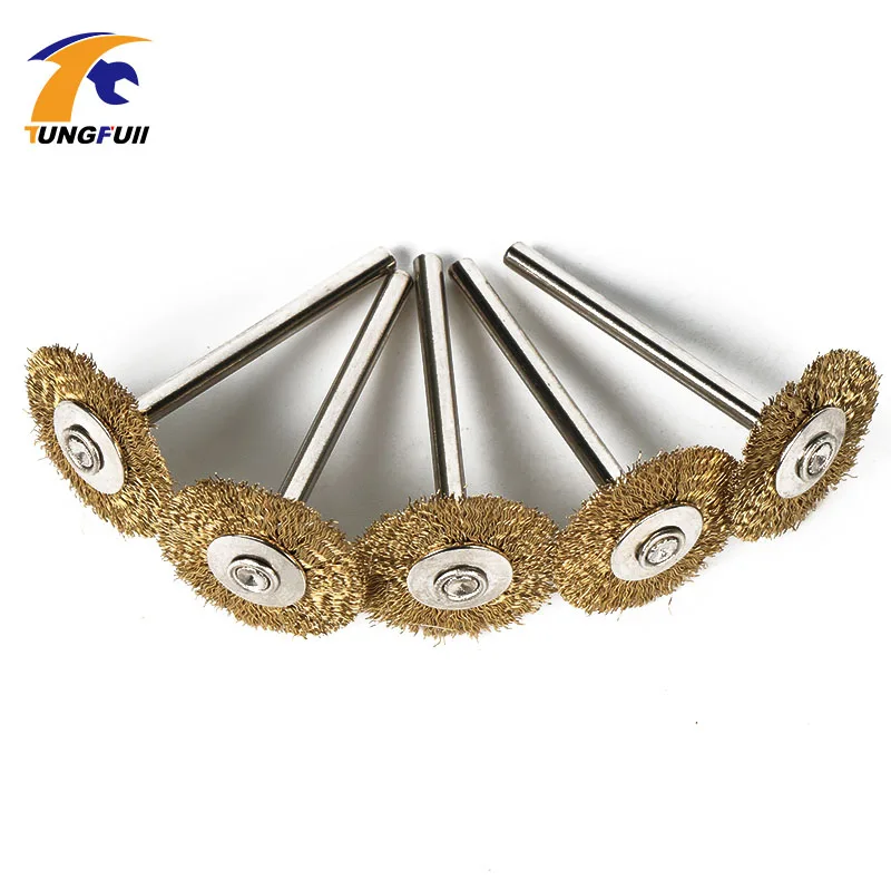 

20PCS Dremel Accessories Stainless Steel Wire Wheel Brushes Set Kit for Grinder Rotary Tool for Mini Drill Polishing