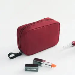 Портативная простая сумка для хранения, большая емкость Multi-function Fashion Travel Toiletry Bag косметичка водостойкая труба