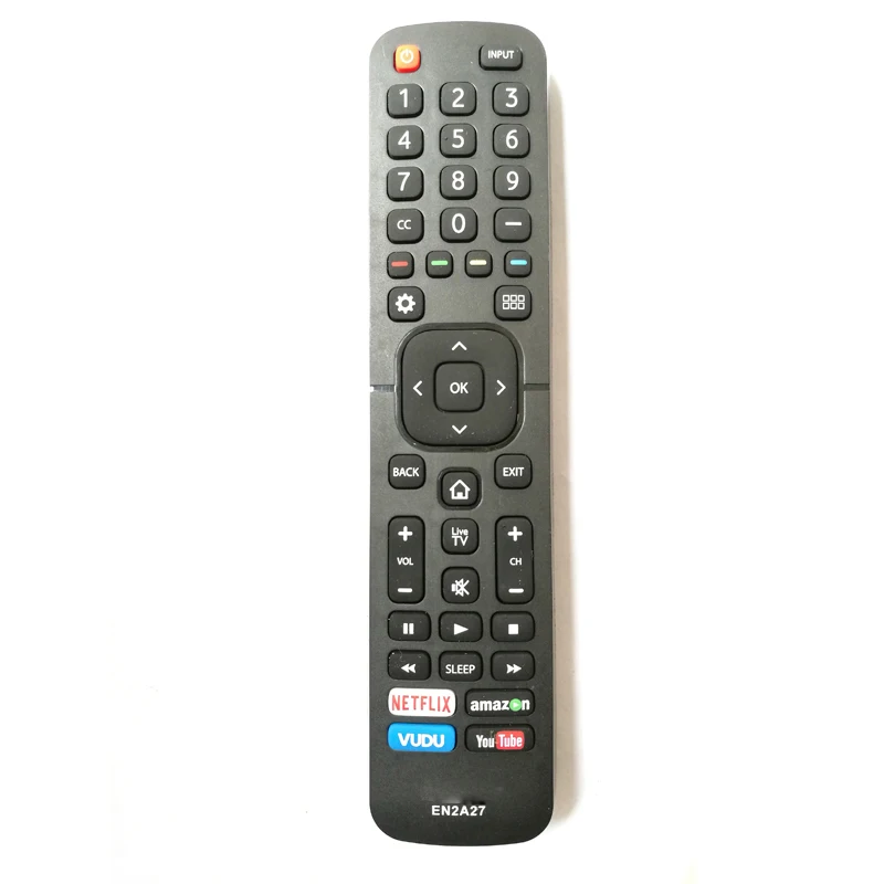 

Сменный пульт дистанционного управления для HISENSE EN2A27 Smart TV 50H6B 50H7GB TDN55K2203GWUS 55H6B N6200U
