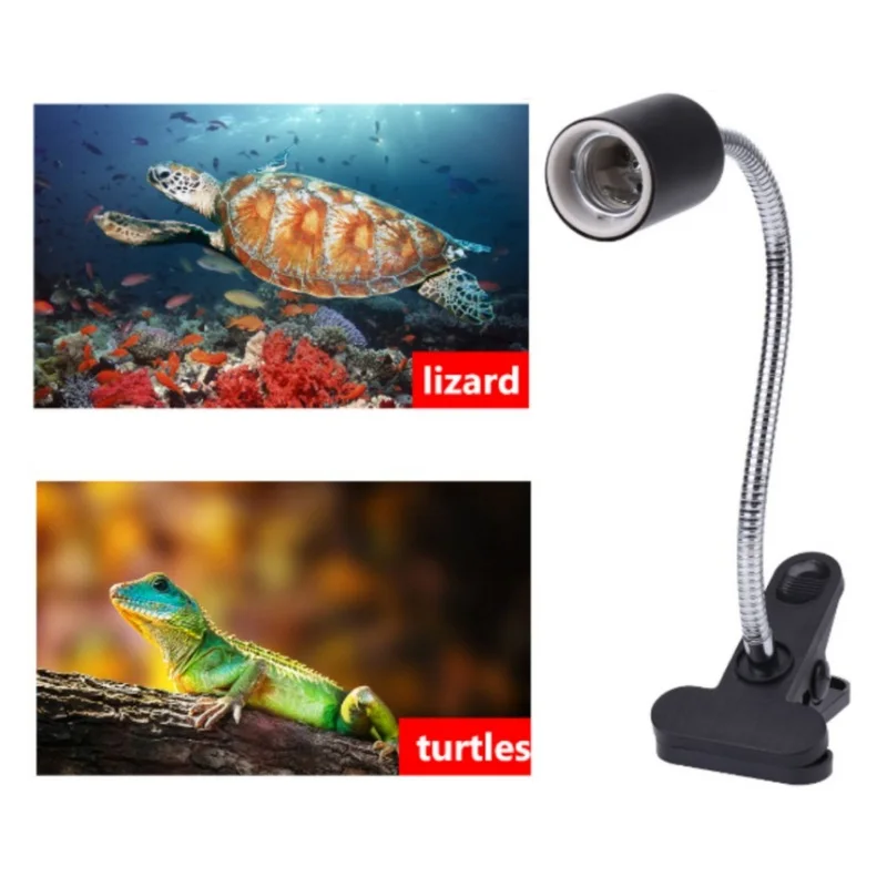 

25/50/75W Reptile Lamp Bulb Turtle Basking Heating Lamp UV Light Bulbs Amphibians Lizards Temperature Controller
